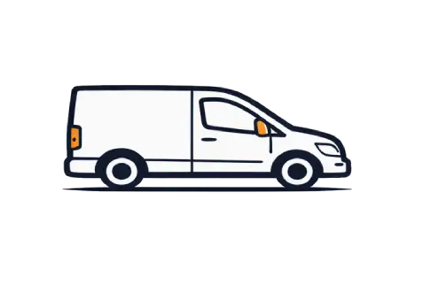 Small courier van